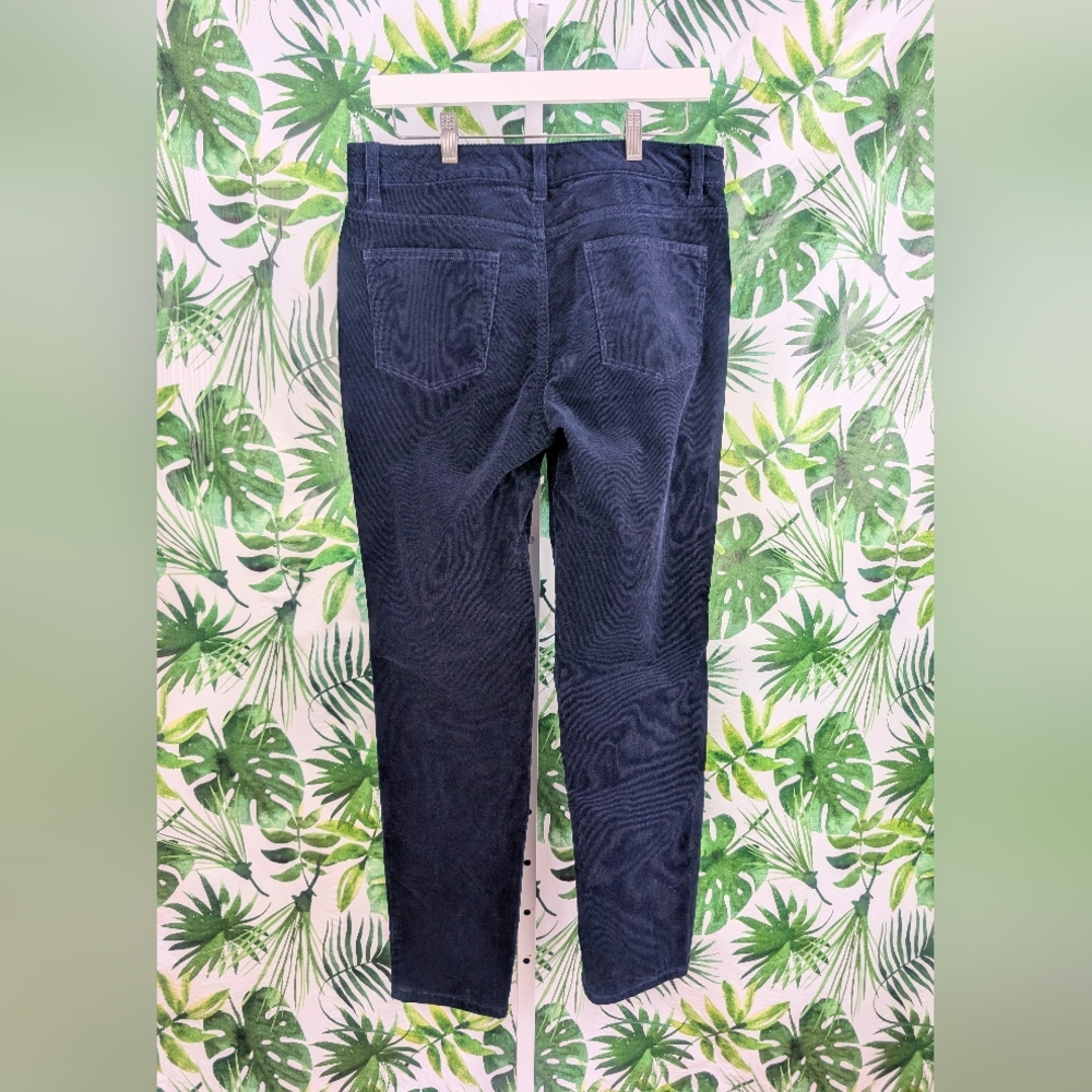 Talbot's Simply Flattering Straight Corduroy Navy Pant (Size: 8) - Picture 5 of 9